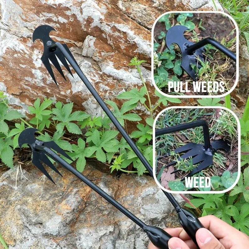 2 in 1 Garden Rake Manual Seed - Gardening Tools For Weeds ulasan dan harga