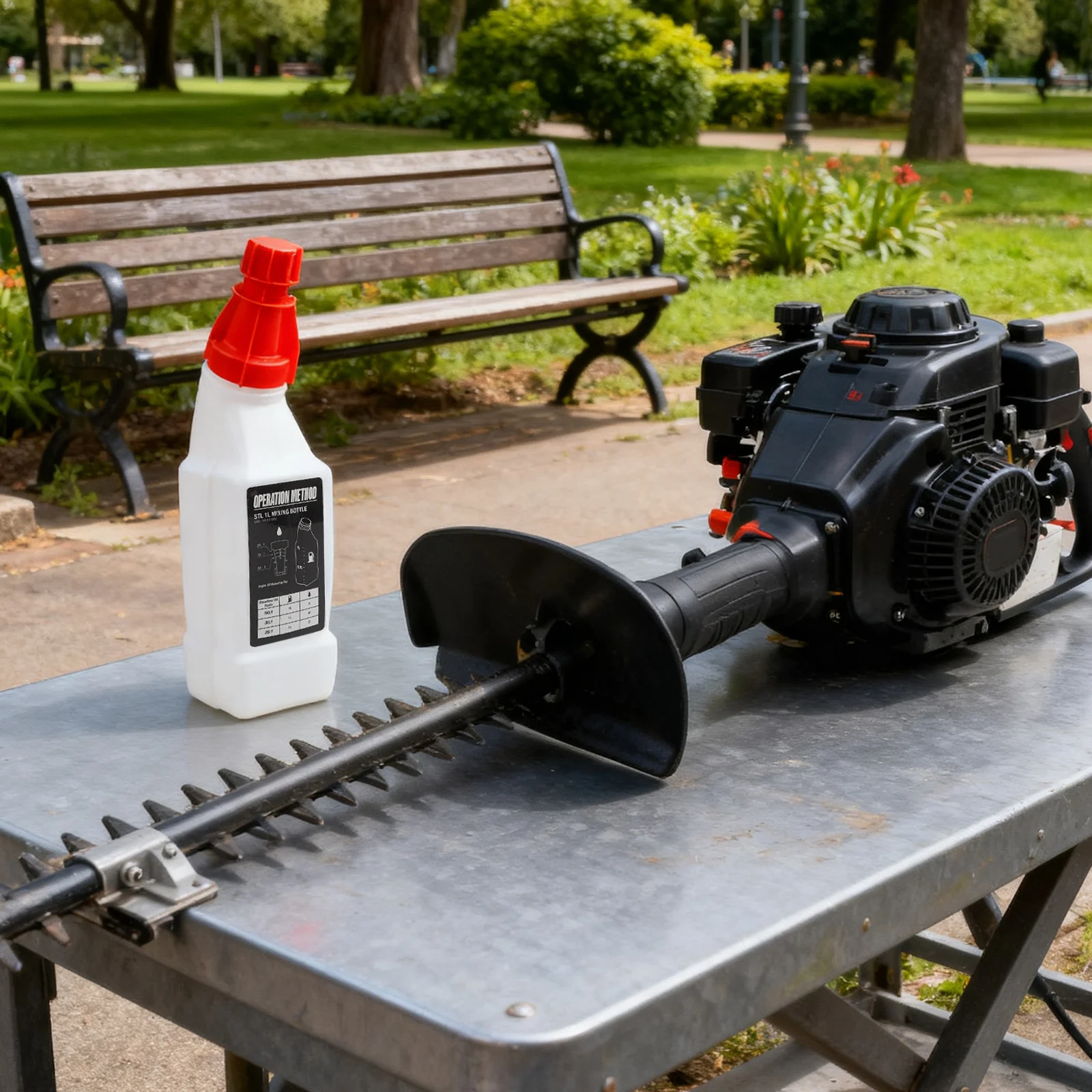 Chainsaws Fuel Mixing Bottle E - Gardening Tools Essential ulasan dan harga