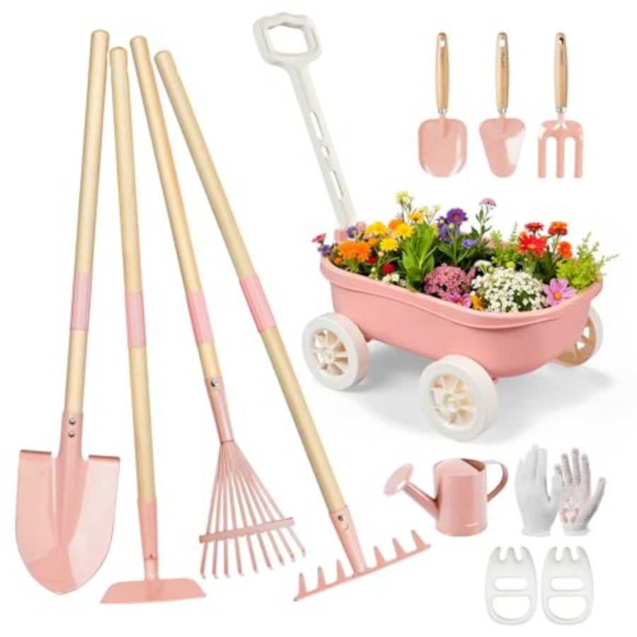 Gardening Set with Wheelbarrow - Gardening Tools In Japan ulasan dan harga