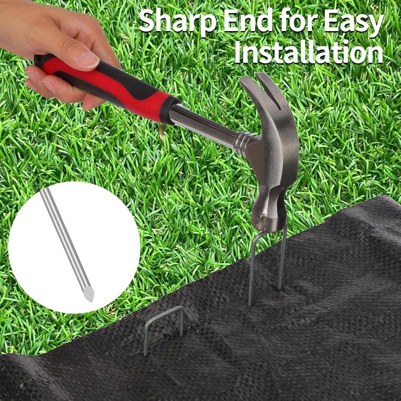 10 Pcs U-shaped Garden Nails A - Gardening Tools For Weeds ulasan dan harga