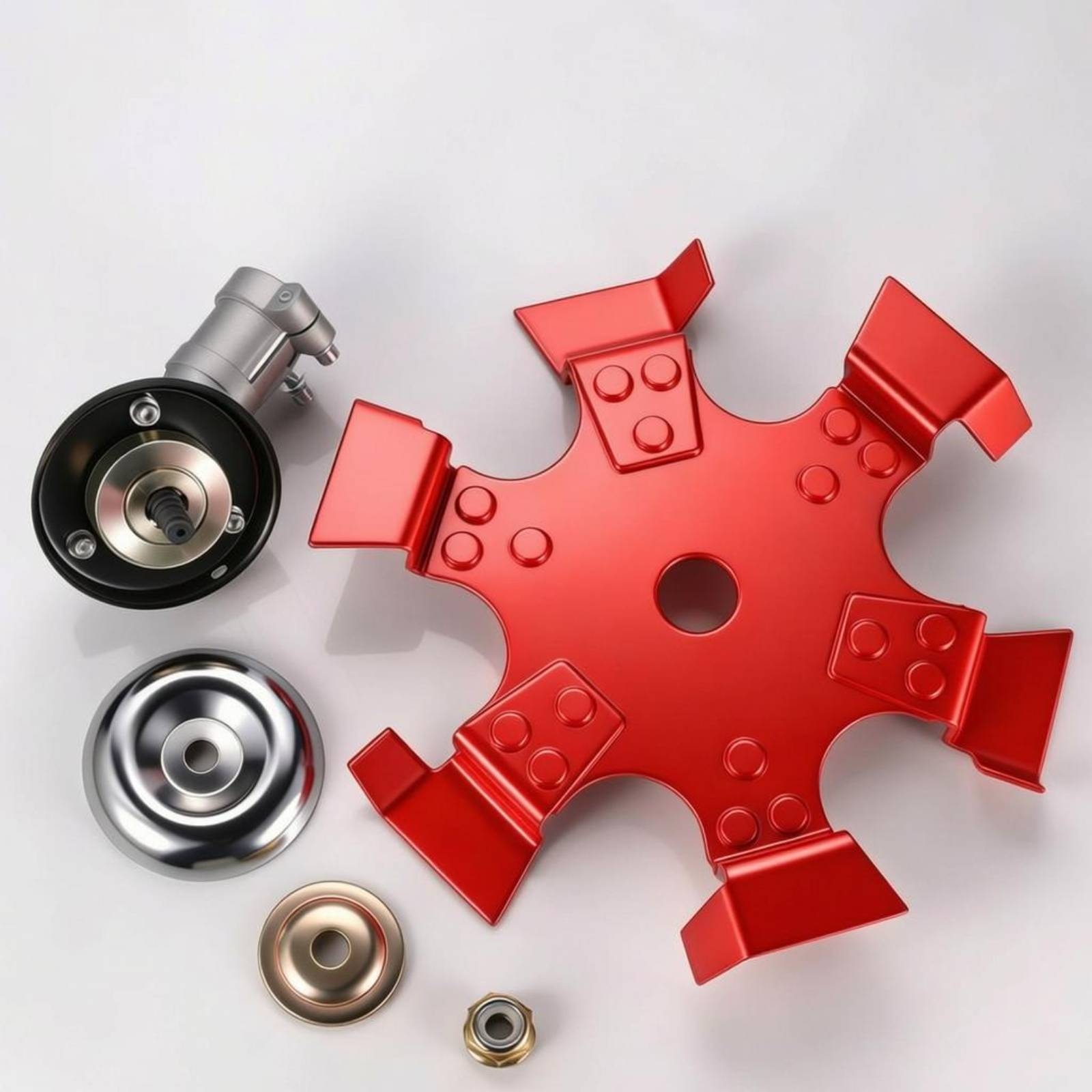 Trimmer Wheel Attachment Cutti - Gardening Tools For Weeds ulasan dan harga