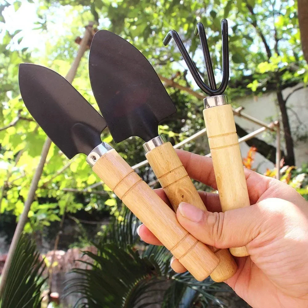 3Pcs/Set Mini Garden Tool Set  - Gardening Tools For Weeds ulasan dan harga