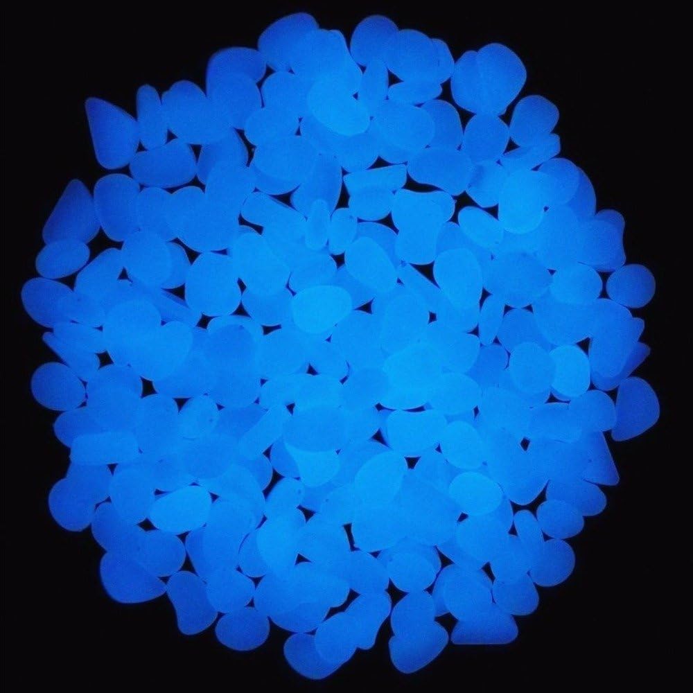 Fish Tank Rocks Glow Blue Pebb - Aquaponics Fish Tank ulasan dan harga