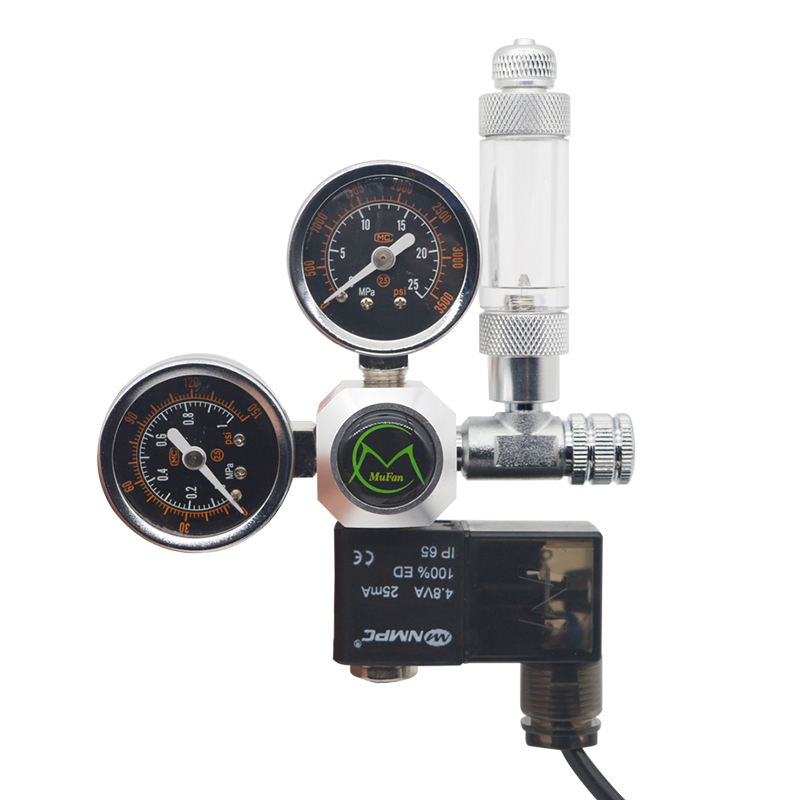Aquarium CO2 Regulator Magneti - Aquaponics Fish Tank ulasan dan harga