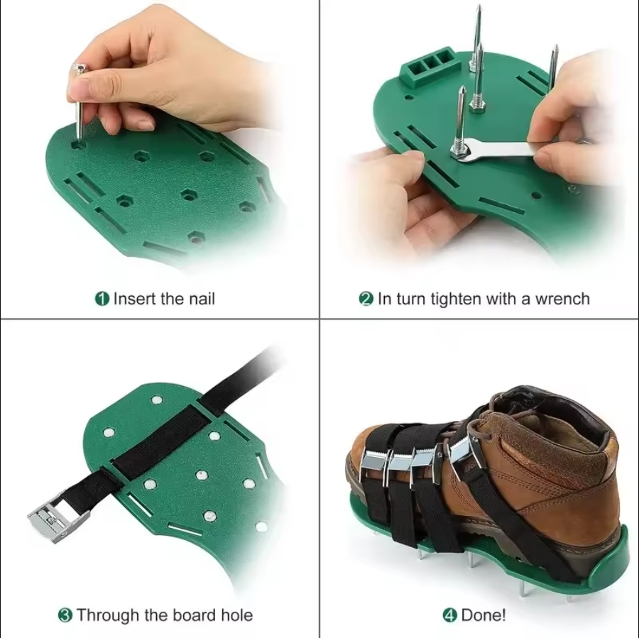 Garden Nail Shoes Grass Loose  - Gardening Tools Long ulasan dan harga